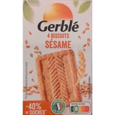 4 Biscuits Sésame (Gerblé)