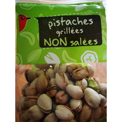 Pistaches Grillées Non Salées (Auchan)